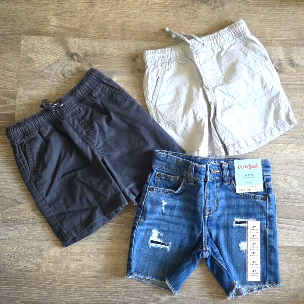 Cat & Jack Toddler Boys Shorts Lot